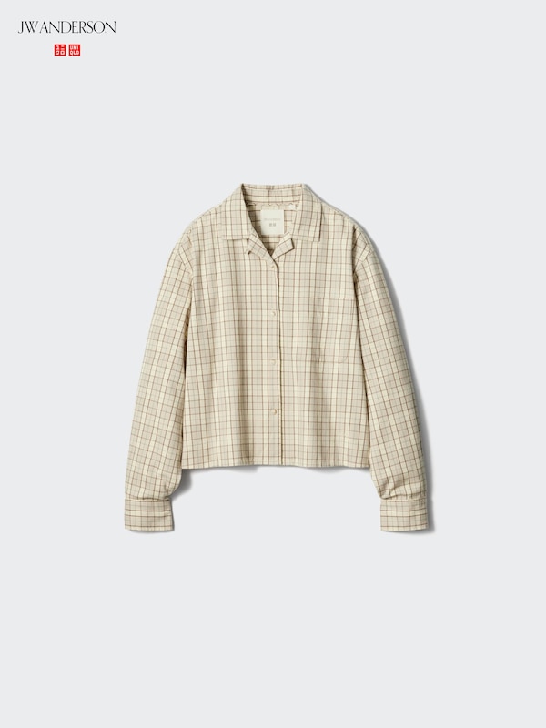 Flannel Boxy Shirt | Check