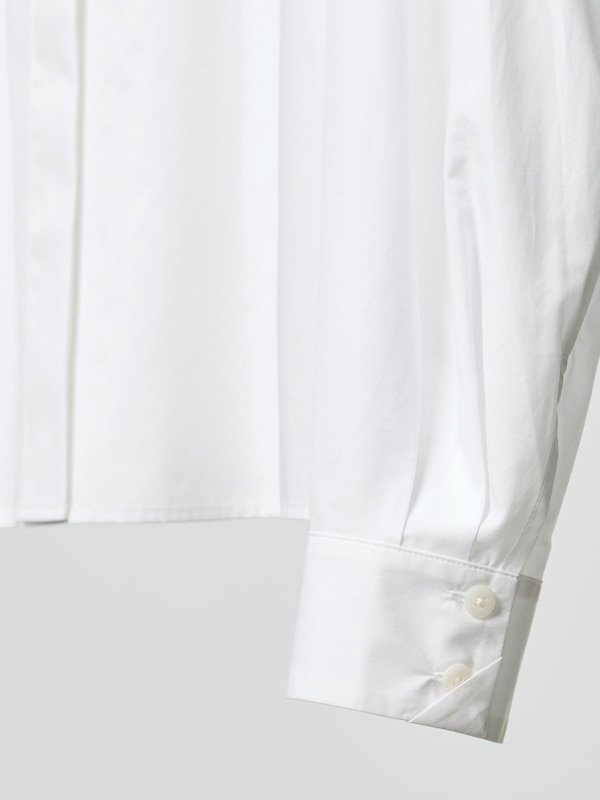 Cotton Stand Collar Shirt