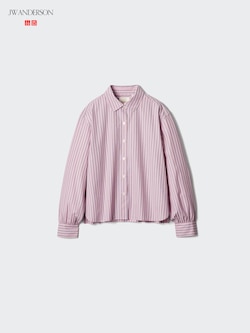 Camicia Cotone Maniche Ampie a Righe
