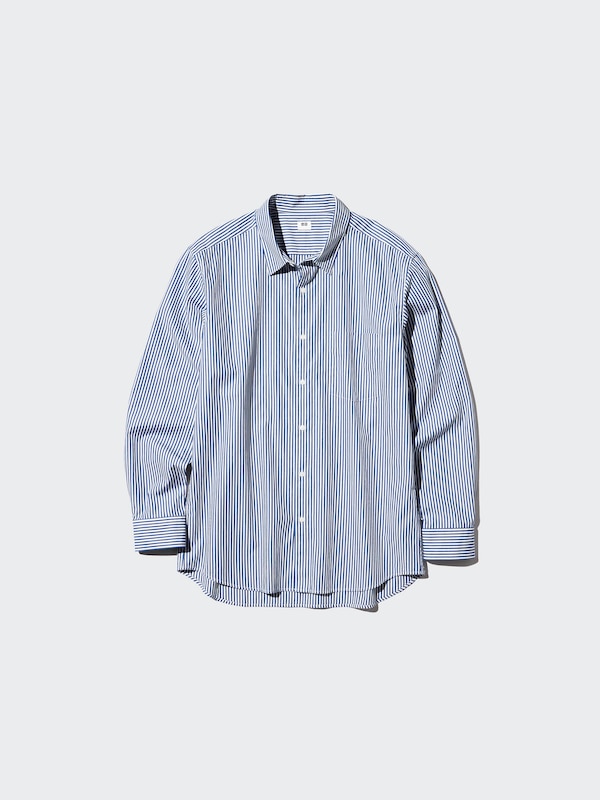 Broadcloth Regular Fit Shirt (Regular Collar, Striped)