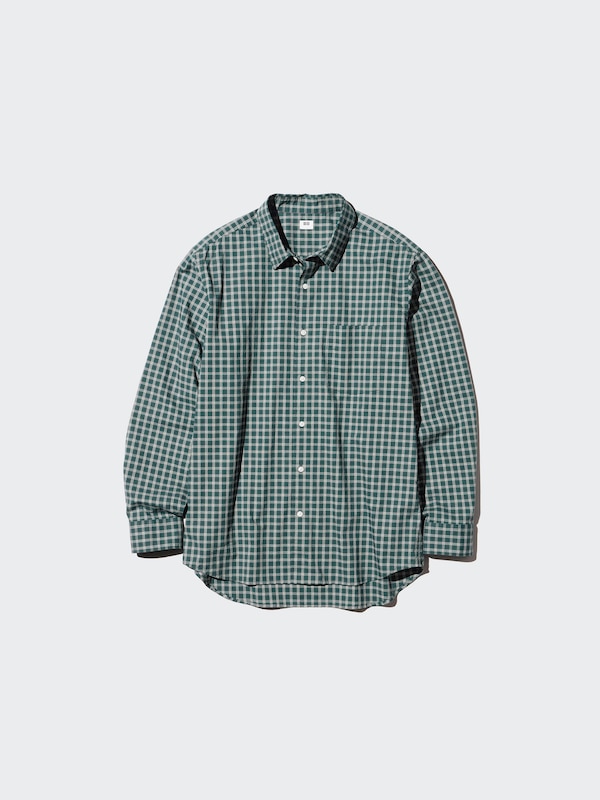 Broadcloth Regular Fit Shirt (Regular Collar, Checked)