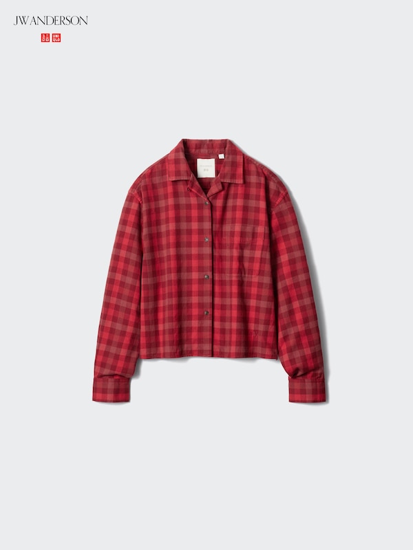 Flannel Boxy Shirt | Check