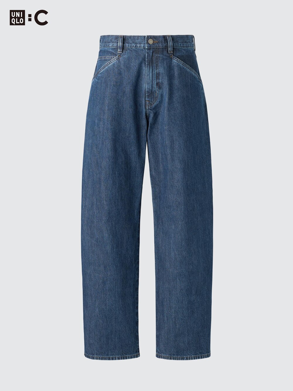 Uniqlo Barrel Jeans | Indigo | Tall — фото 3