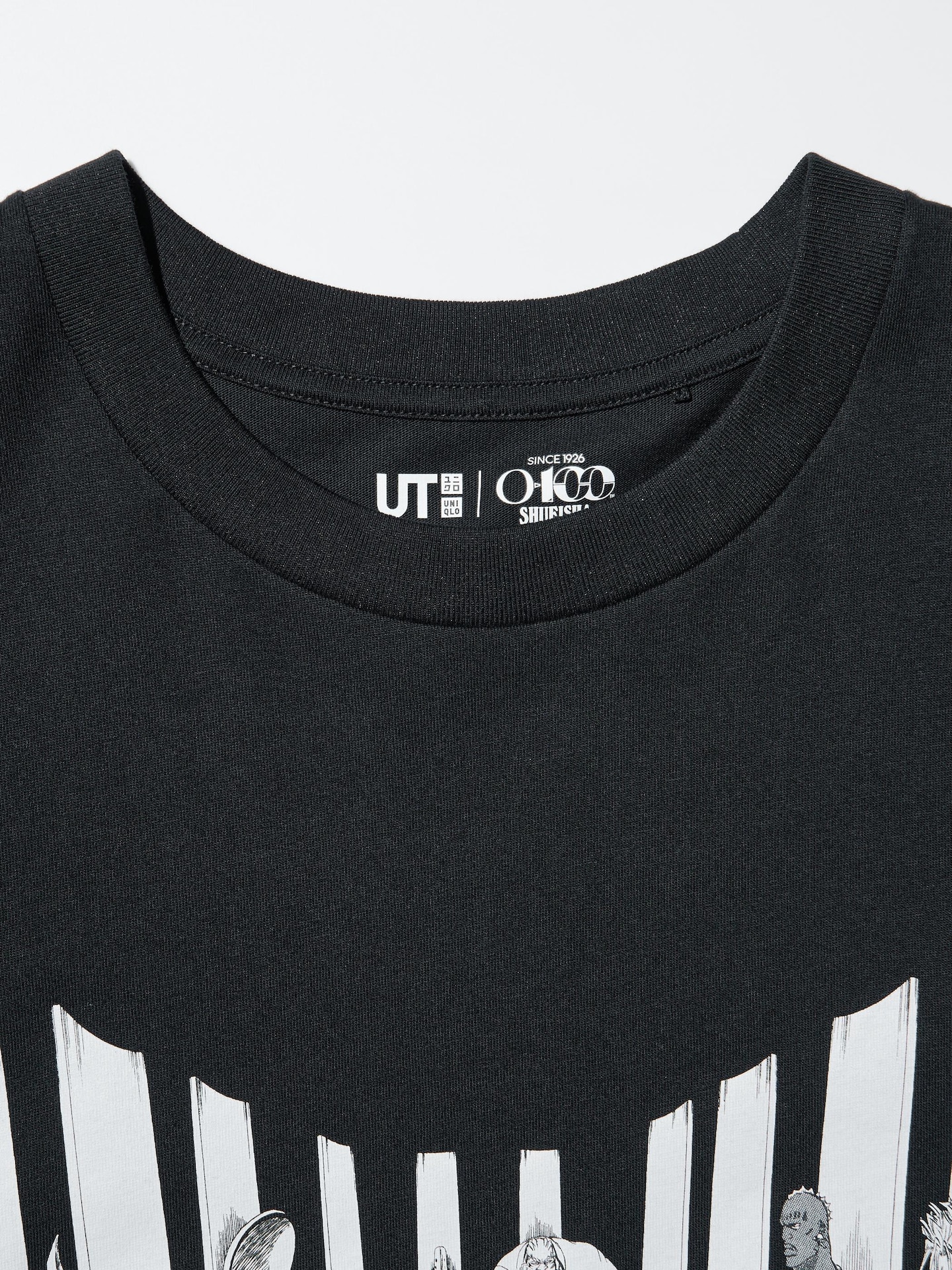 Мужская футболка Uniqlo Manga UT Shueisha 100th с принтом, Bleach, цвет: Чёрный — фото 6