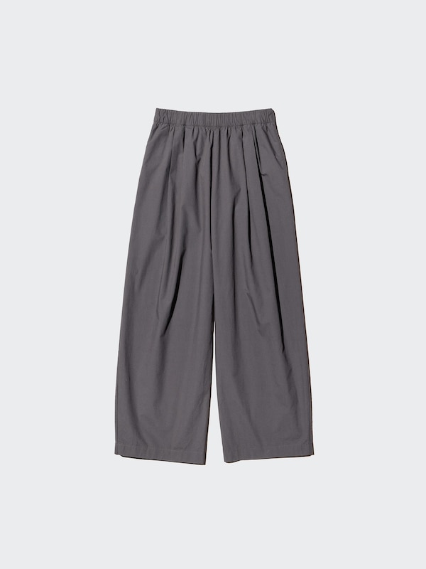 Cotton Volume Easy Trousers (Longer)