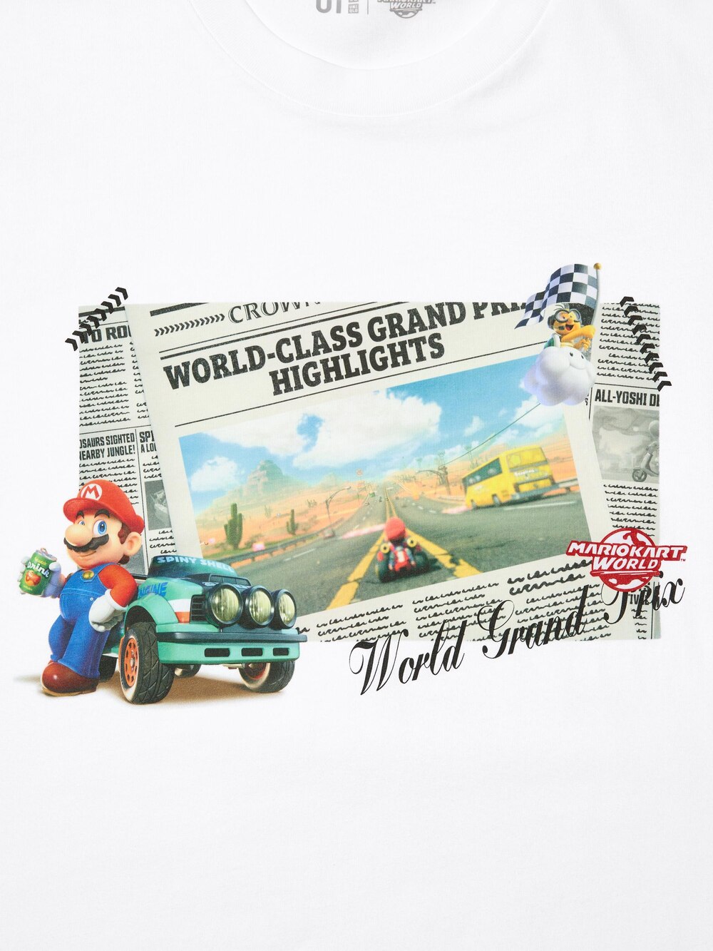 Uniqlo Mario Kart World UT Graphic T-Shirt — фото 7