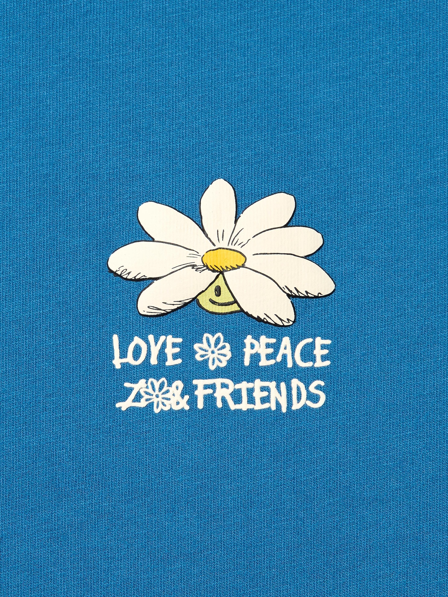 Женская футболка Uniqlo Zo&Friends UT с принтом, цвет: Синий — фото 6