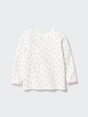 BABIES TODDLER Crew Neck T-Shirt Long Sleeve