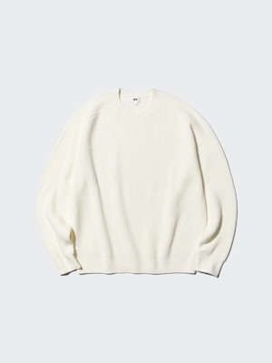 Ribbed Crew Neck Jumper