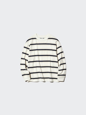 Cotton Crew Neck T-Shirt Long Sleeve