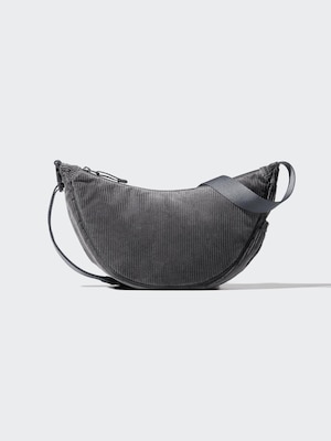 Round Mini Shoulder Bag (Corduroy)