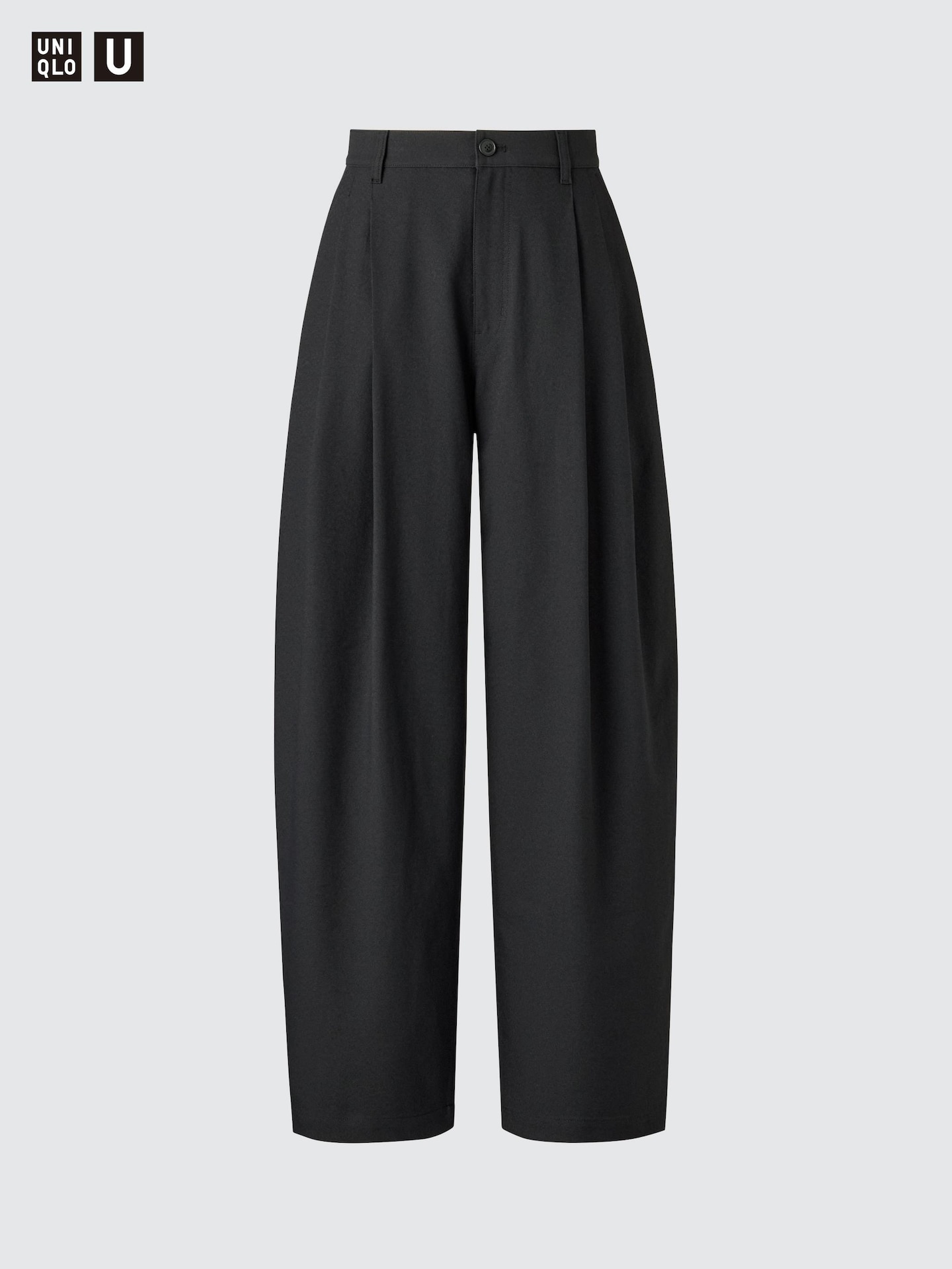 Женские брюки Uniqlo Pleated Barrel Pants