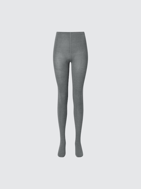 HEATTECH Knitted Ribbed Tights
