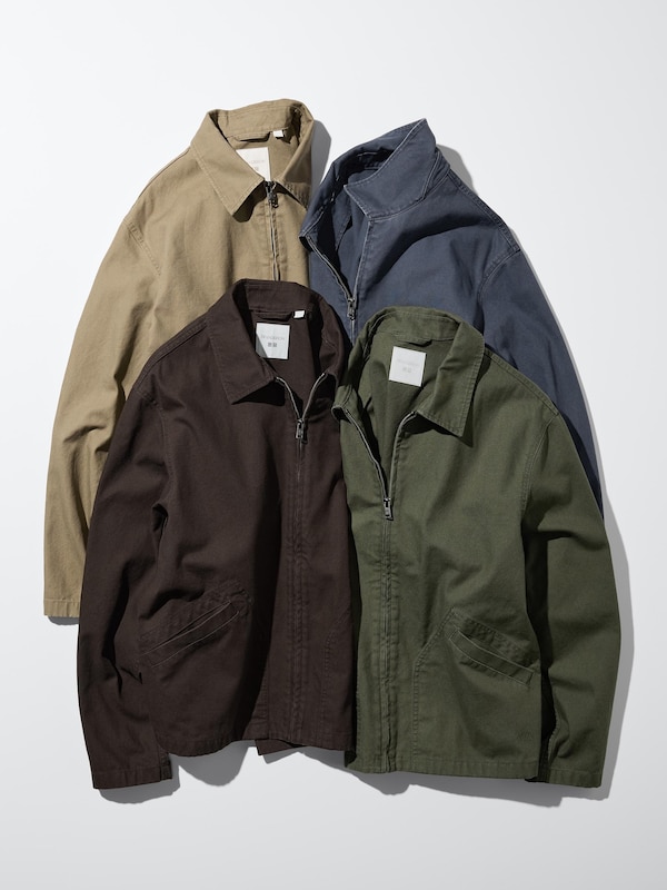 Zip Up Blouson