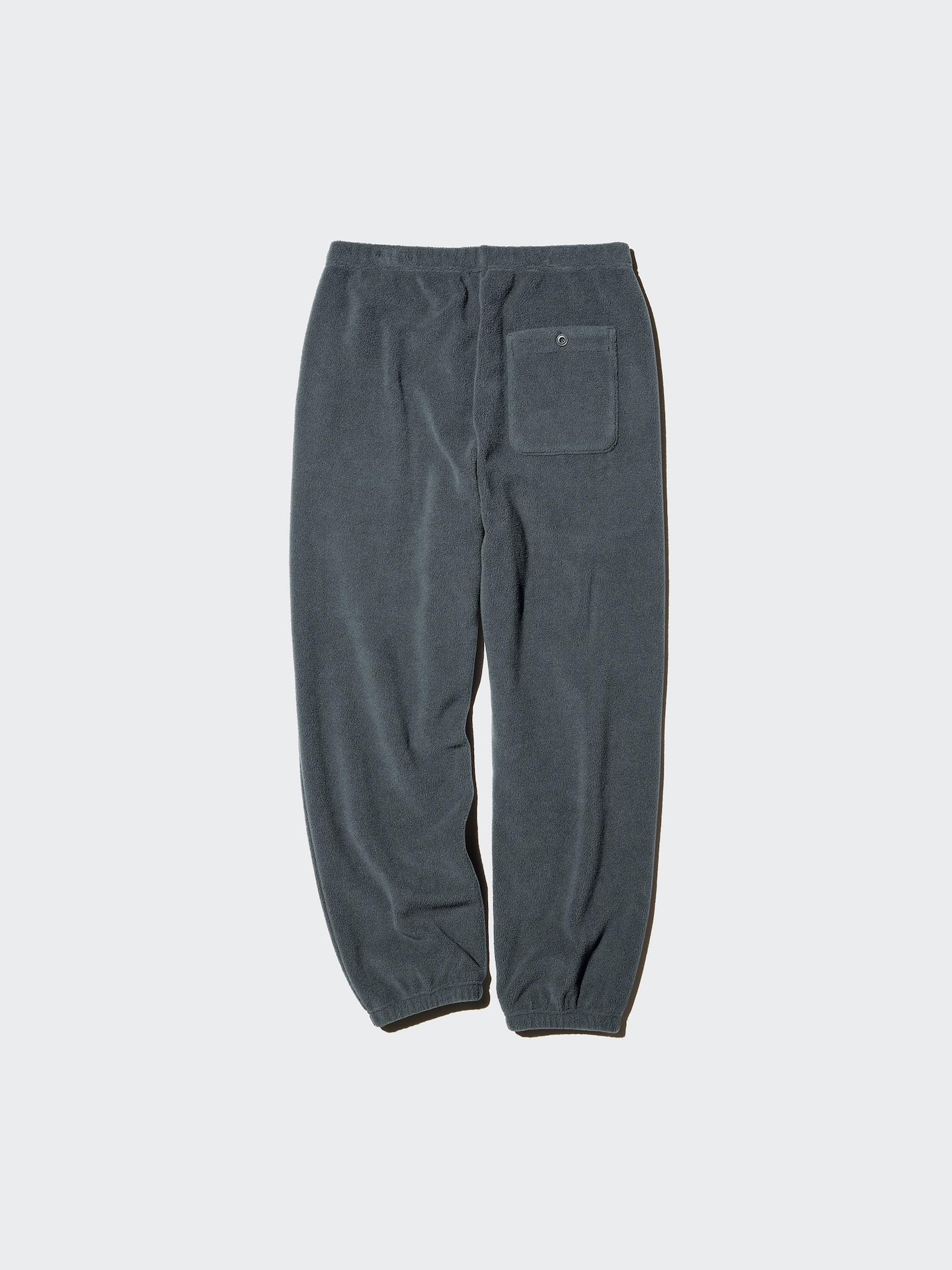 Брюки Uniqlo Fleece Jogger, цвет: Чёрный — фото 6