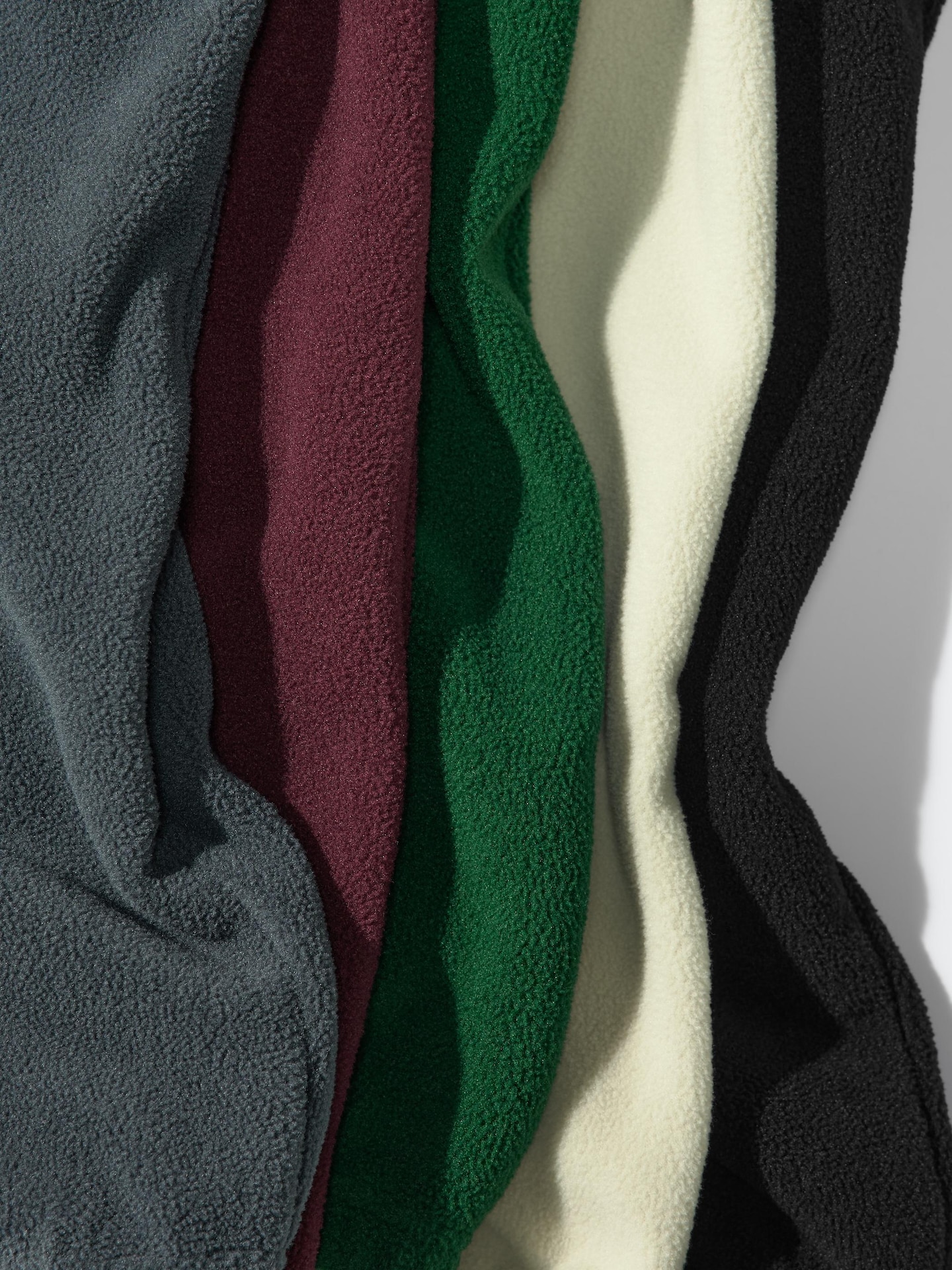 Брюки Uniqlo Fleece Jogger, цвет: Чёрный — фото 2