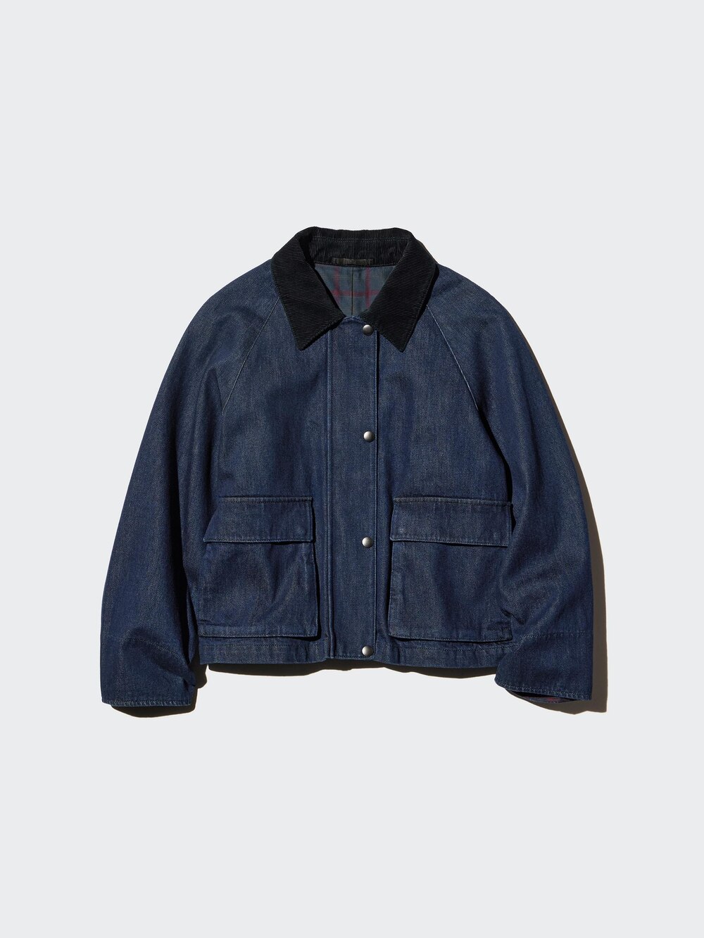 Uniqlo Utility Short Jacket | Denim — фото 5