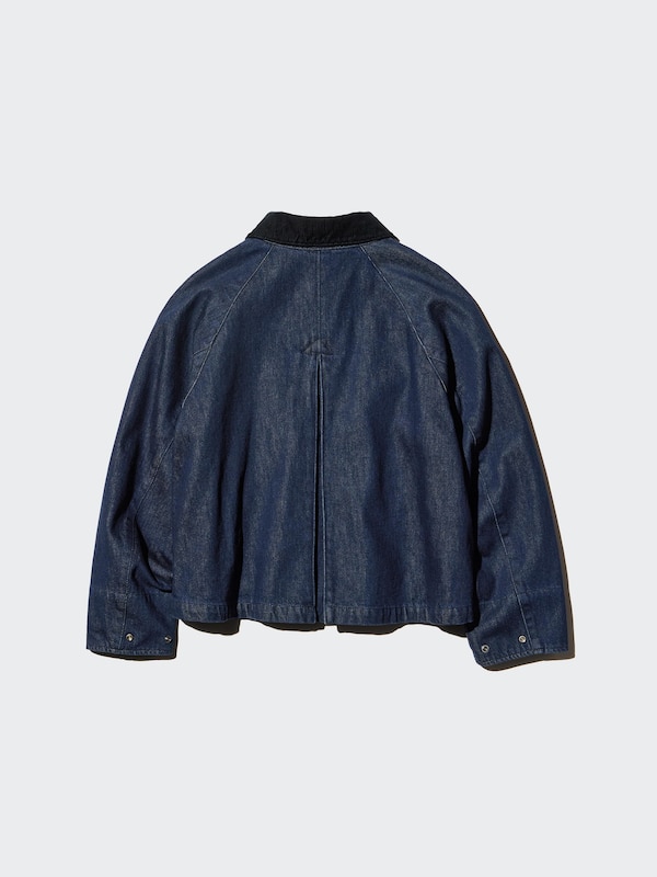 Utility Short Jacket | Denim