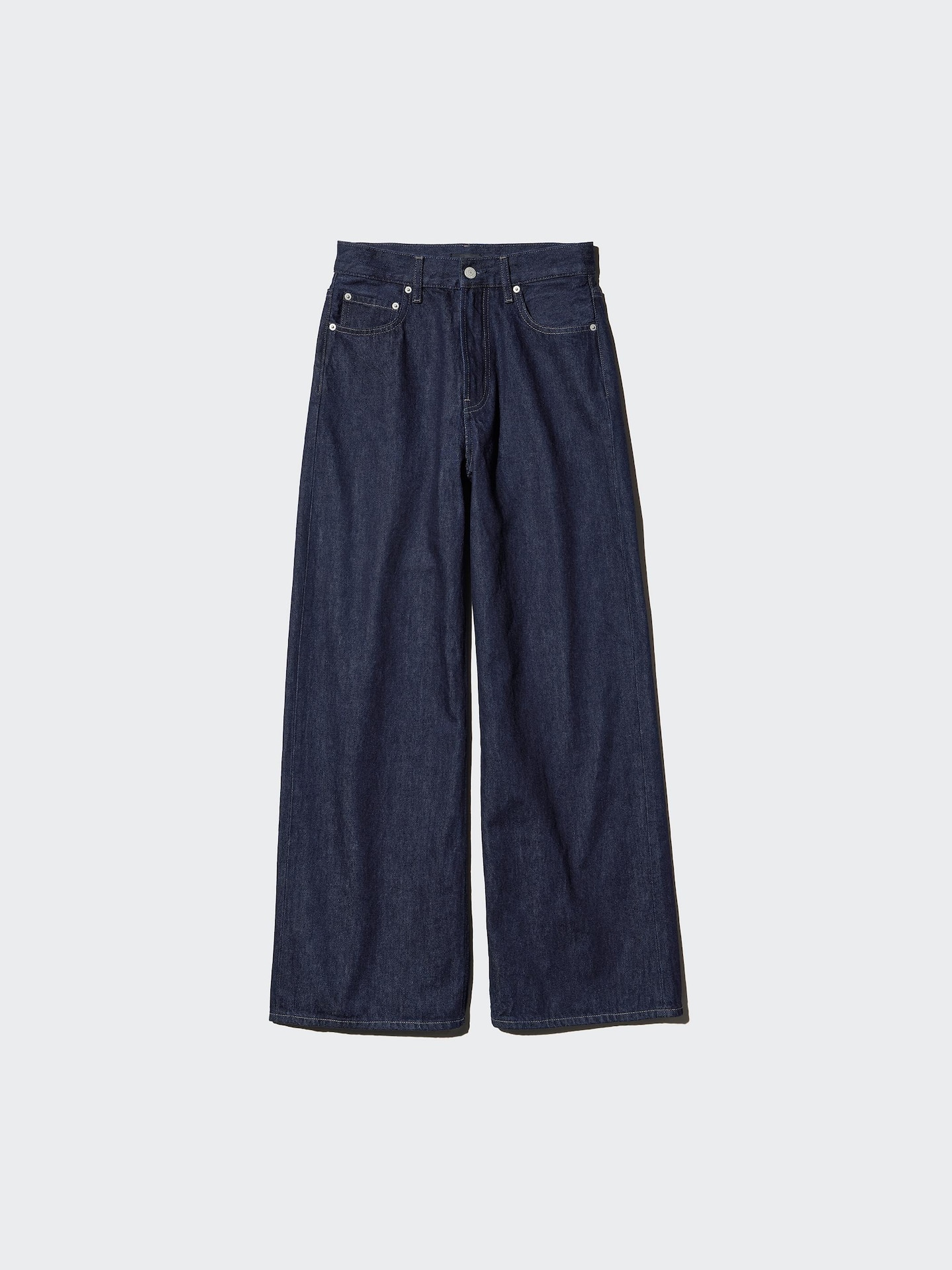 Женские джинсы Uniqlo High Rise Wide Jeans Recycled — фото 2