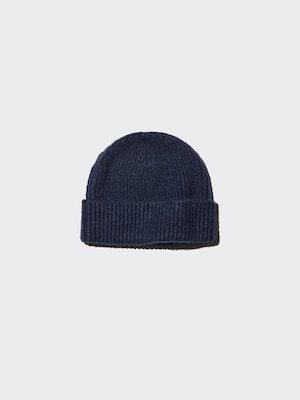HEATTECH Ribbed Beanie Marled Yarn