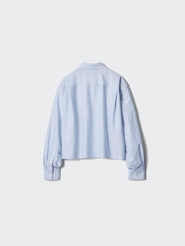 Oxford Boxy Shirt (Striped)