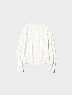 Pointelle Cardigan (Cherries)