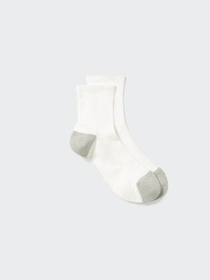 Sports Half Socks (Pile, Colour Block)