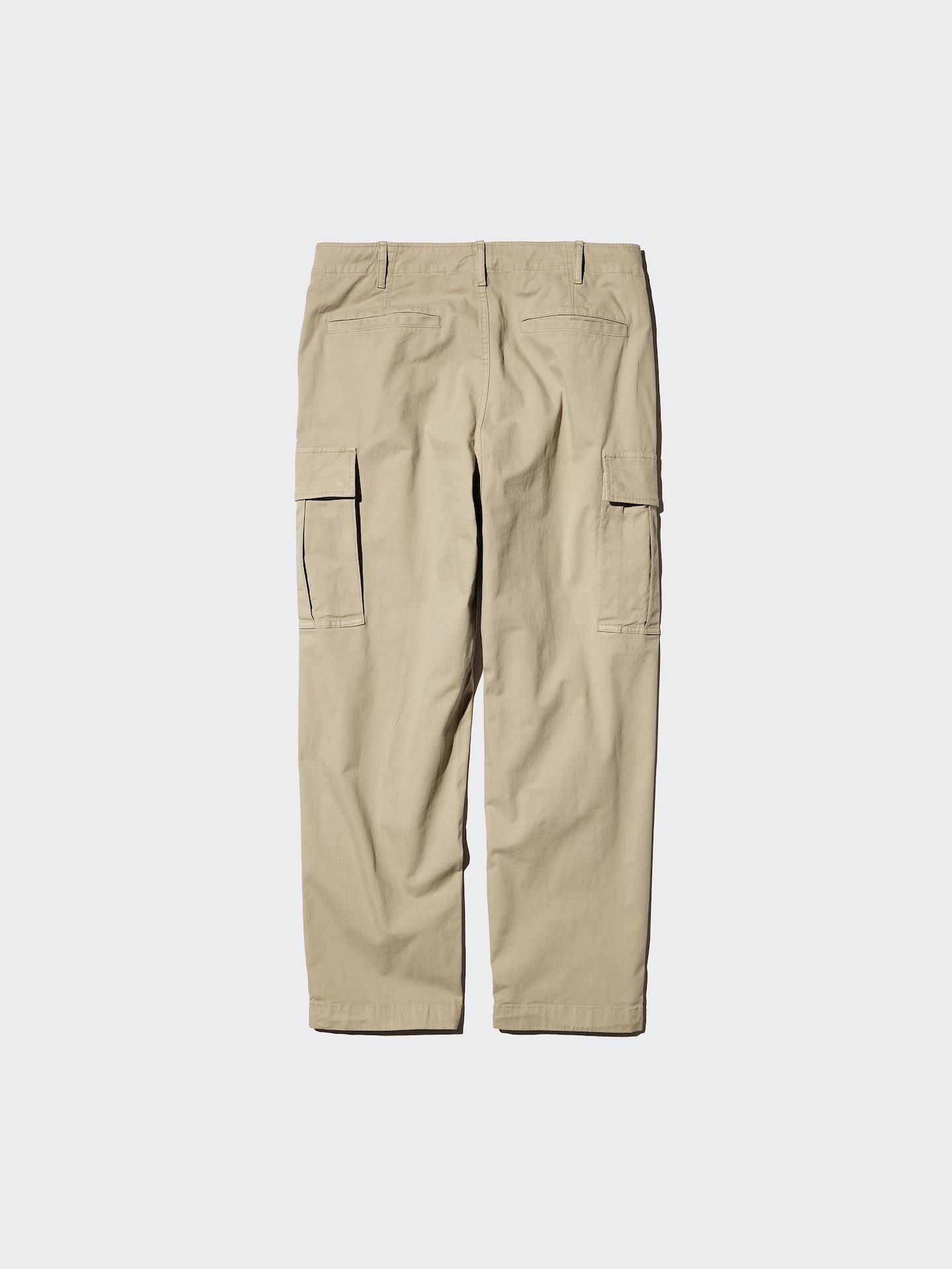 Мужские брюки Uniqlo Cargo, цвет: Бежевый — фото 4