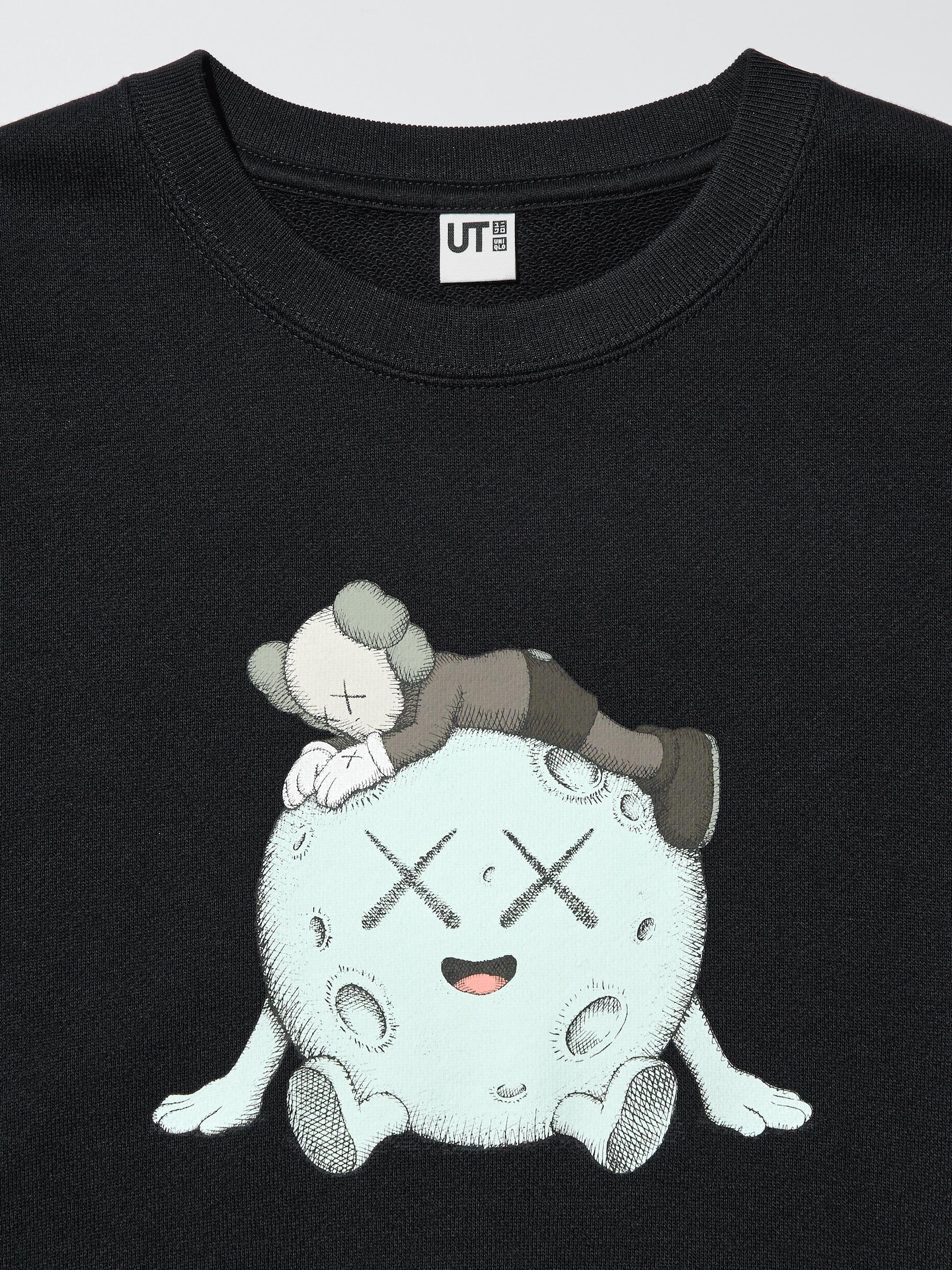 Детская толстовка Uniqlo KAWS Universe, цвет: Чёрный — фото 6