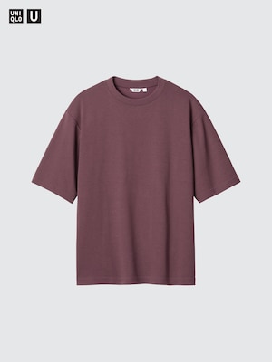 AIRism Cotton Oversized Crew Neck T-Shirt