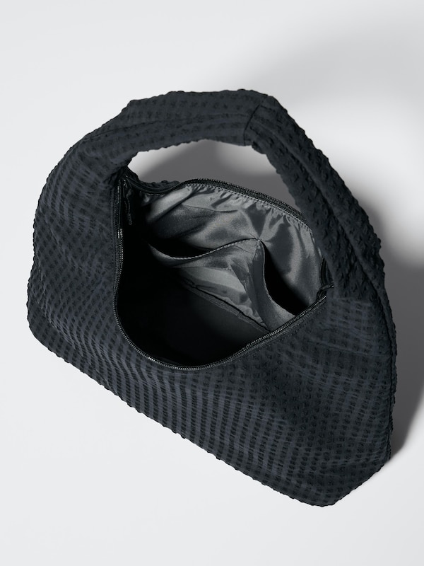 Seersucker Shoulder Bag