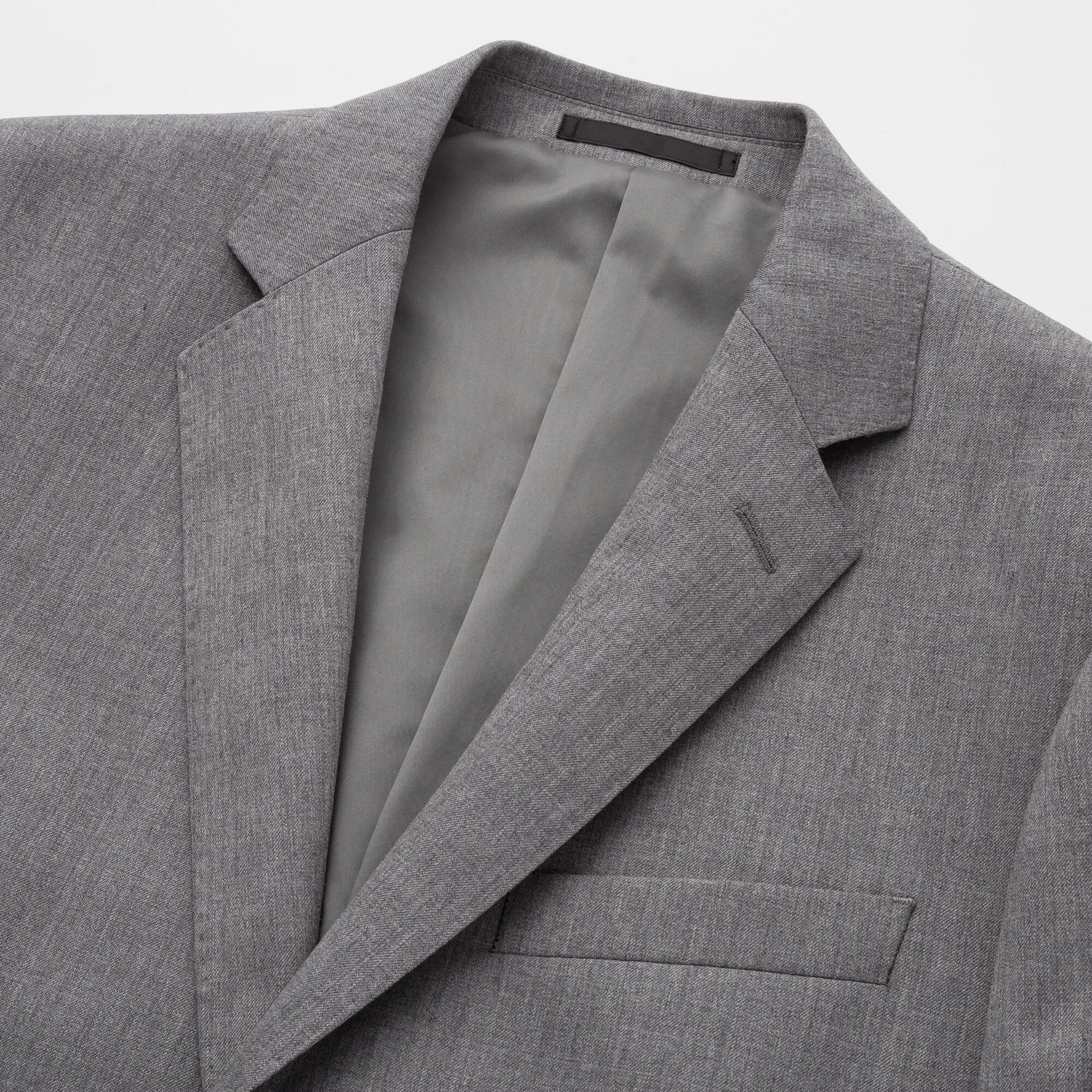 uniqlo stretch wool slim fit jacket