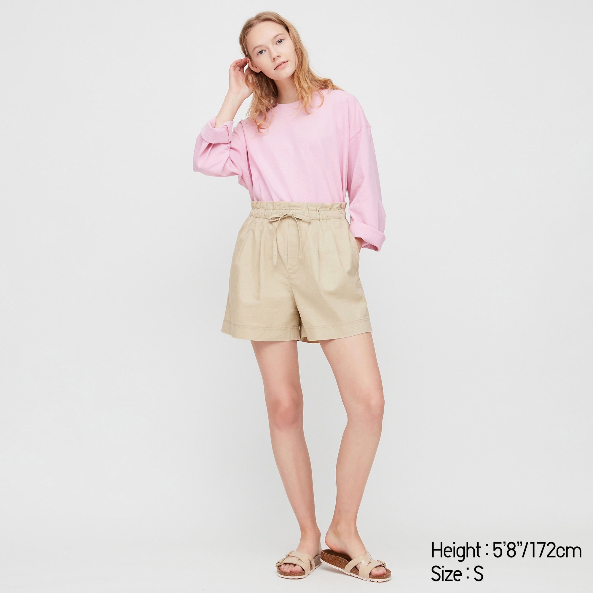 uniqlo cotton shorts