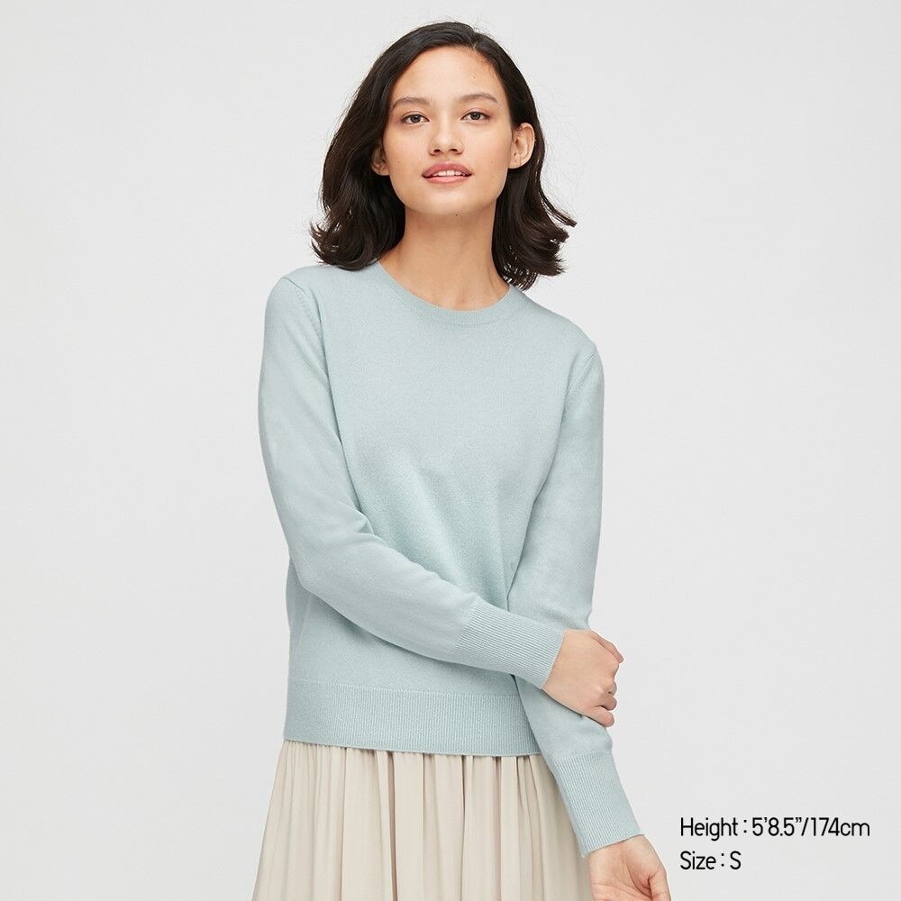 uniqlo cashmere crew neck sweater