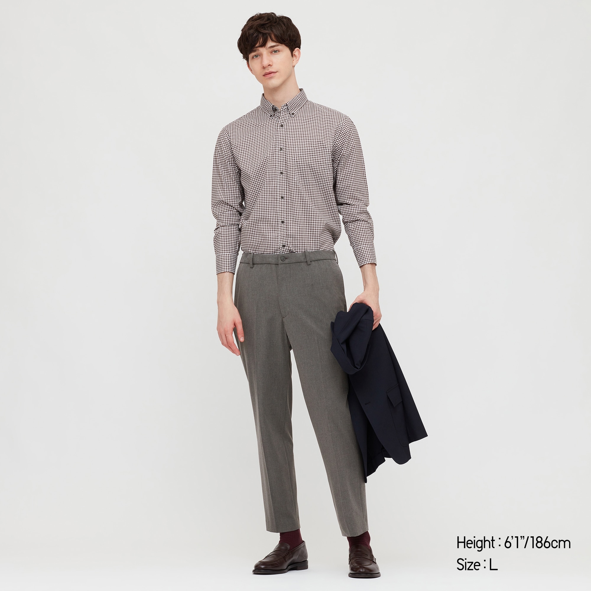 MEN'S SMART ANKLE PANTS | UNIQLO AU