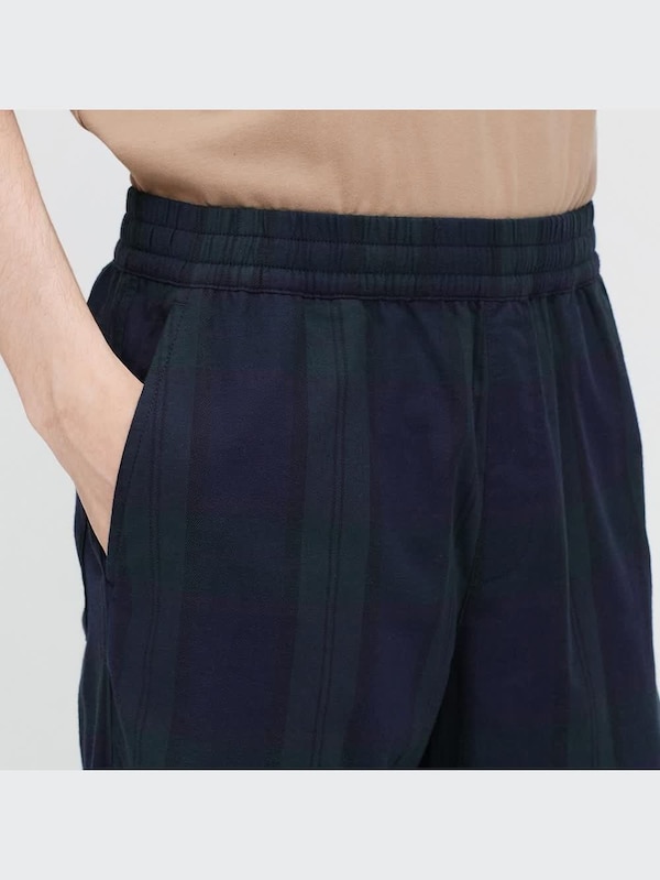 Flannel Stretch Easy Pants