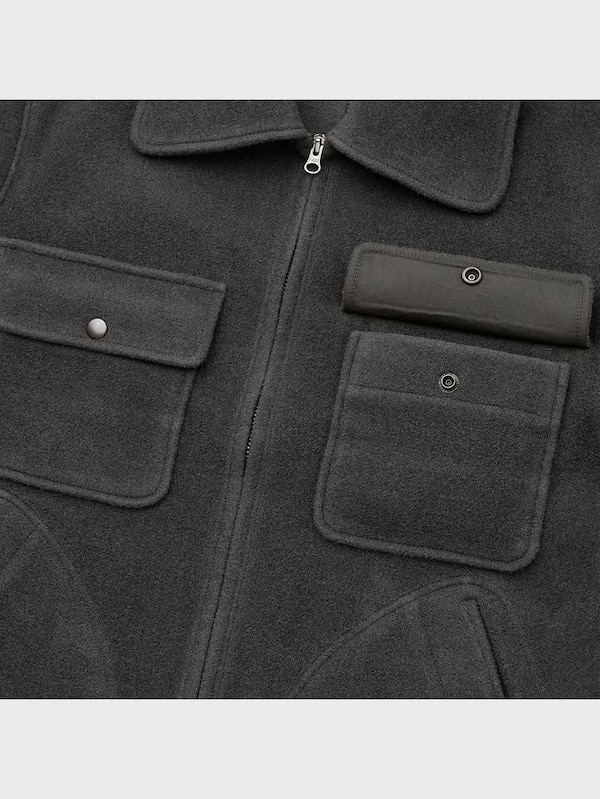 Uniqlo U Wool Blend Fleece Jacket