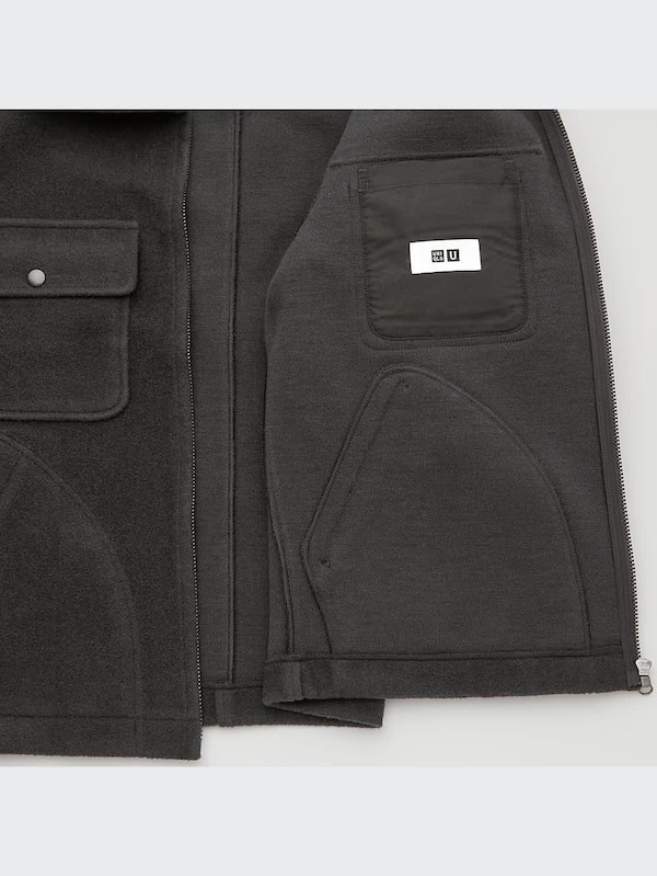 Uniqlo U Wool Blend Fleece Jacket