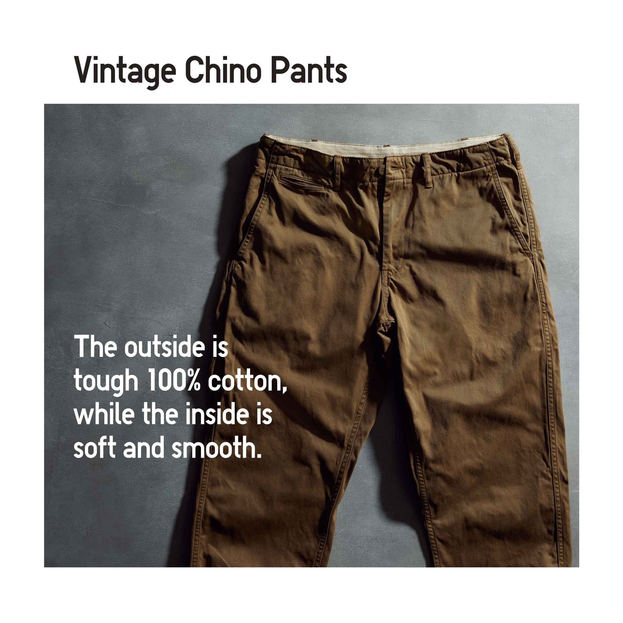 uniqlo chino vintage