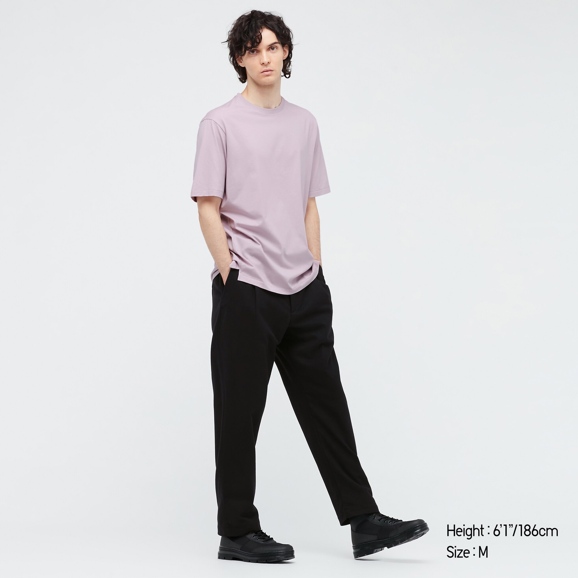 MEN'S +J SUPIMA COTTON RELAXED FIT CREW 