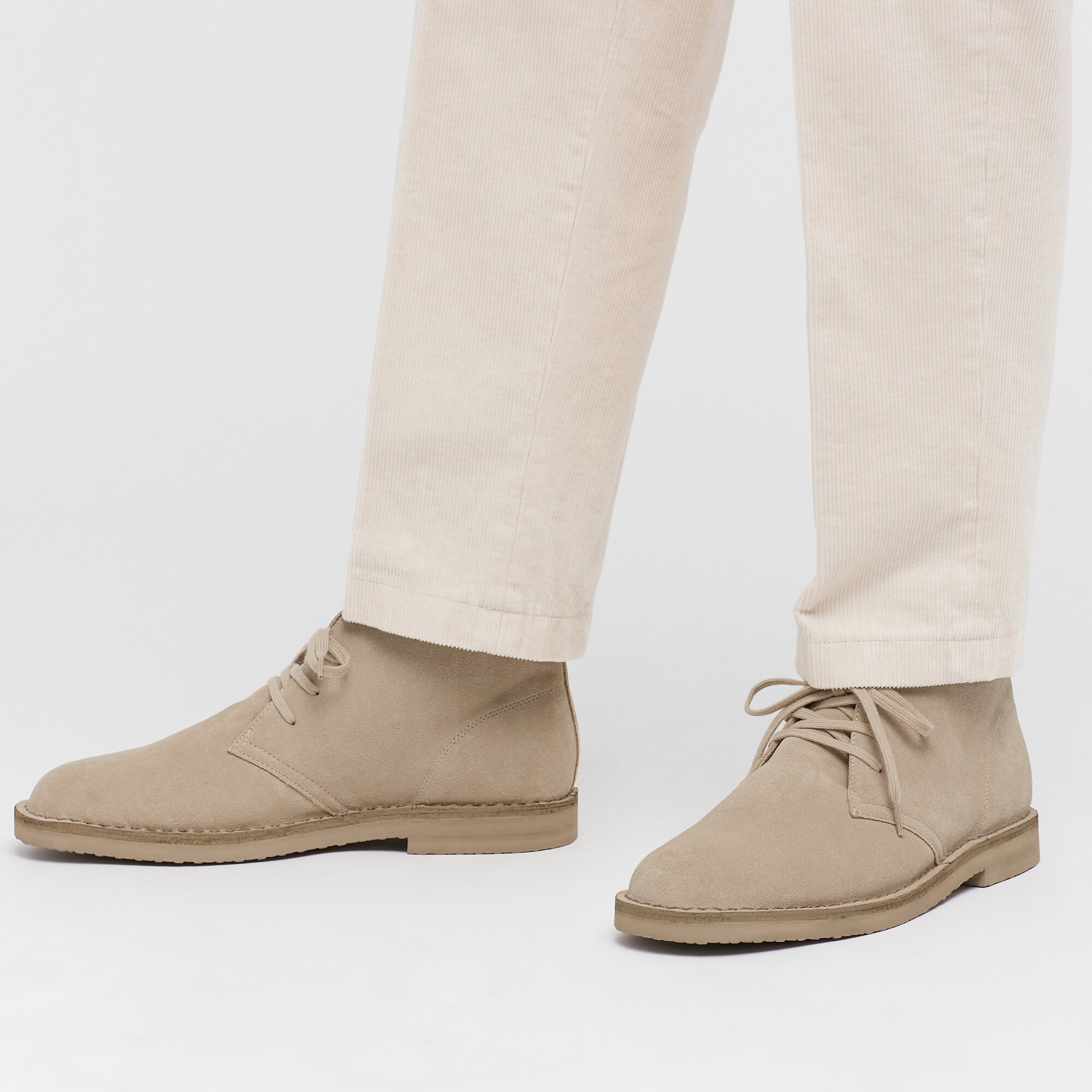 white chukka boot