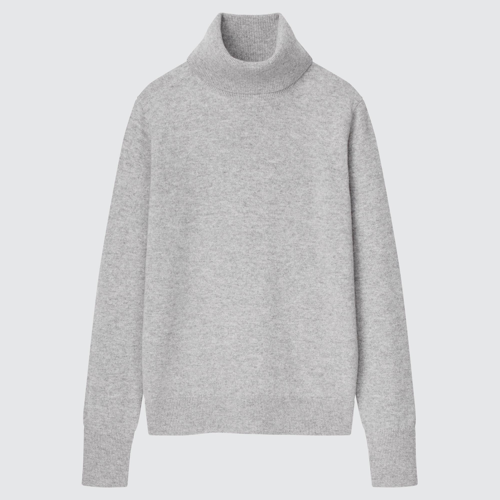 uniqlo cashmere polo neck