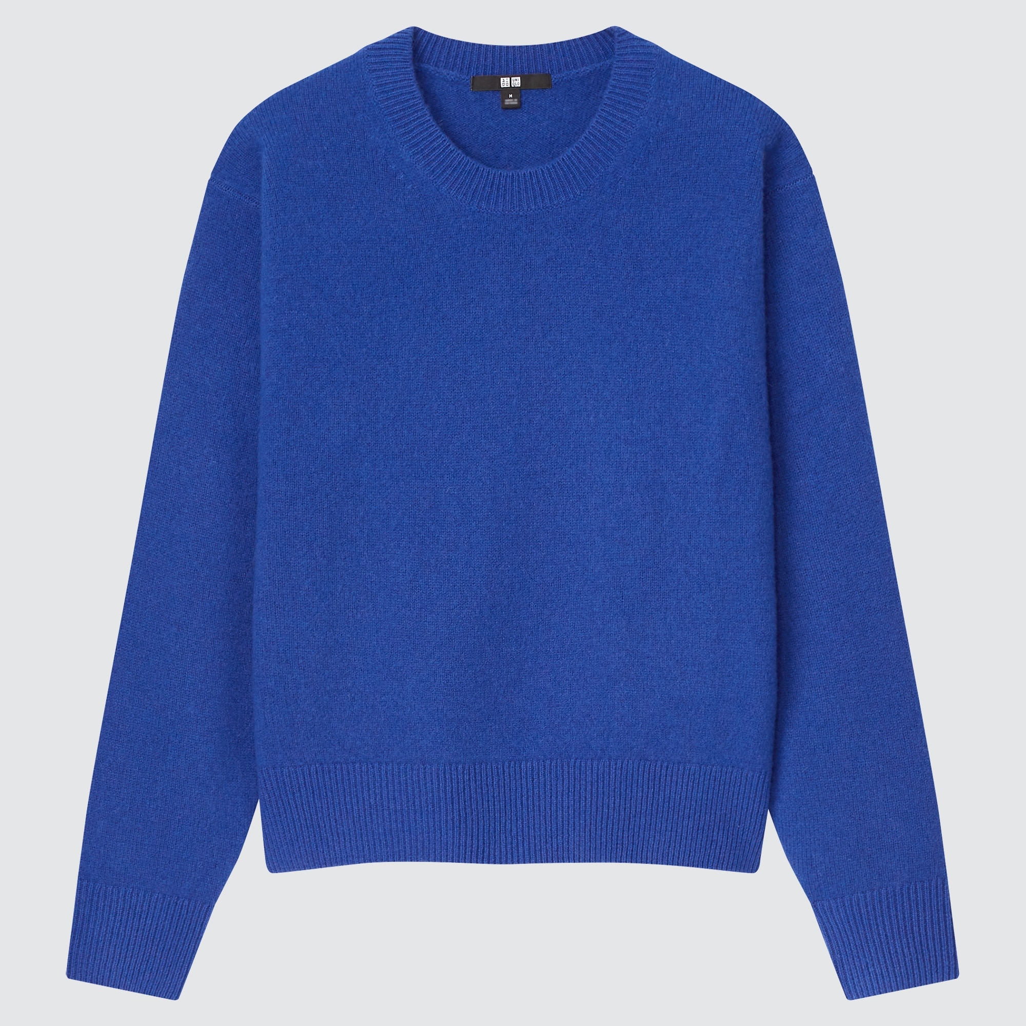 Uniqlo WomensMens Sweaters  Premium Lambswool Crew Neck LongSleeve  Sweater BLUE  Moticommodity