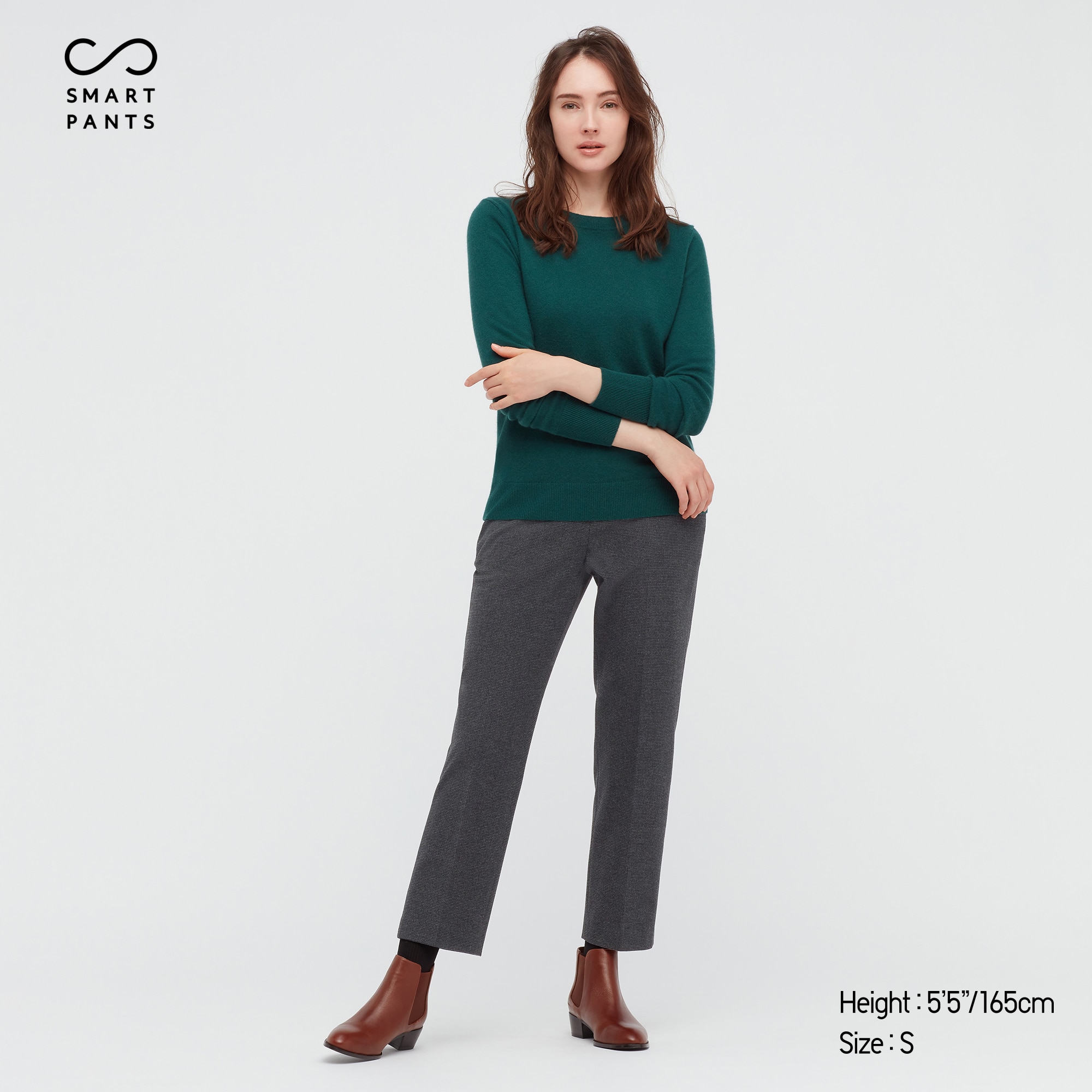 WOMEN'S SMART ANKLE PANTS 2WAY STRETCH 