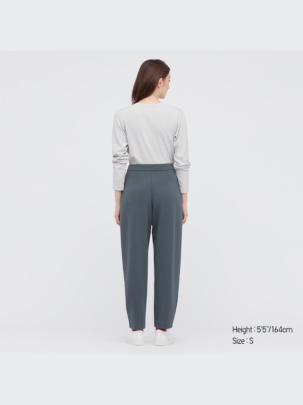 Stretch Double Face Tapered Pants