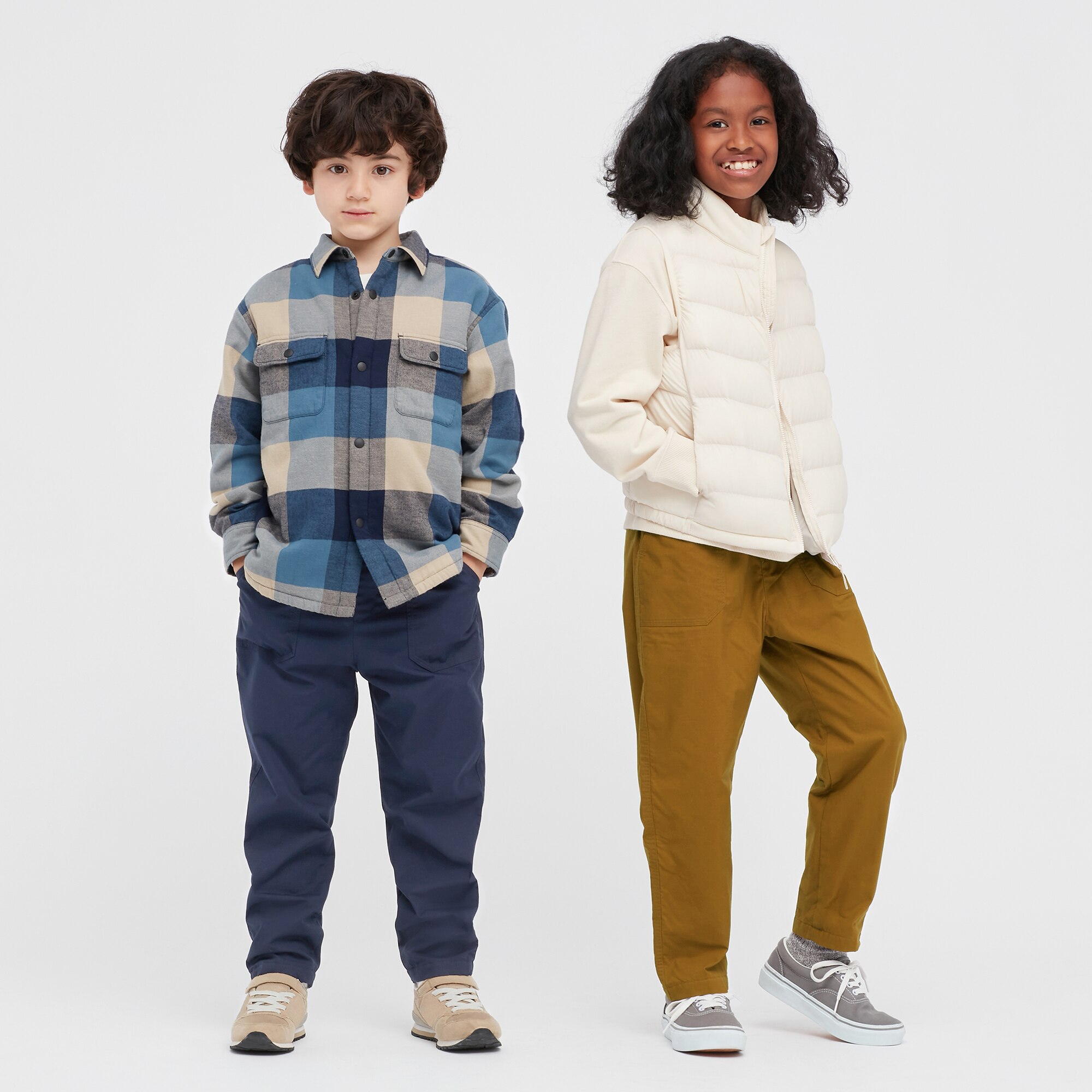 KIDS STRETCH WARM LINED BAKER PANTS 