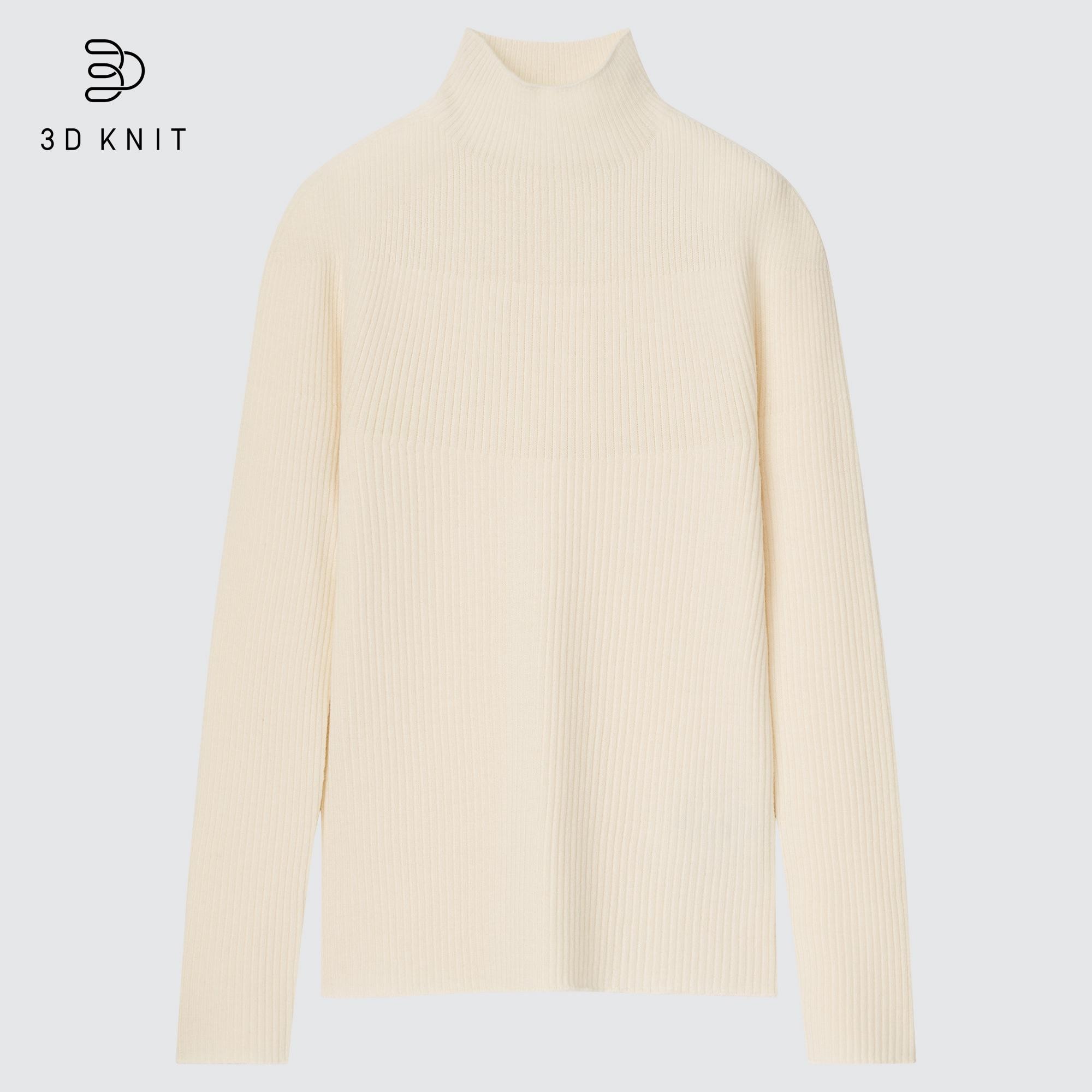 white high neck sweater for ladies