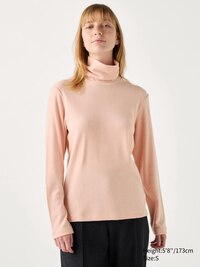 HEATTECH Fleece Turtleneck Long Sleeve T-Shirt