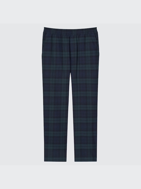 Stretch Flannel Easy Ankle Pants