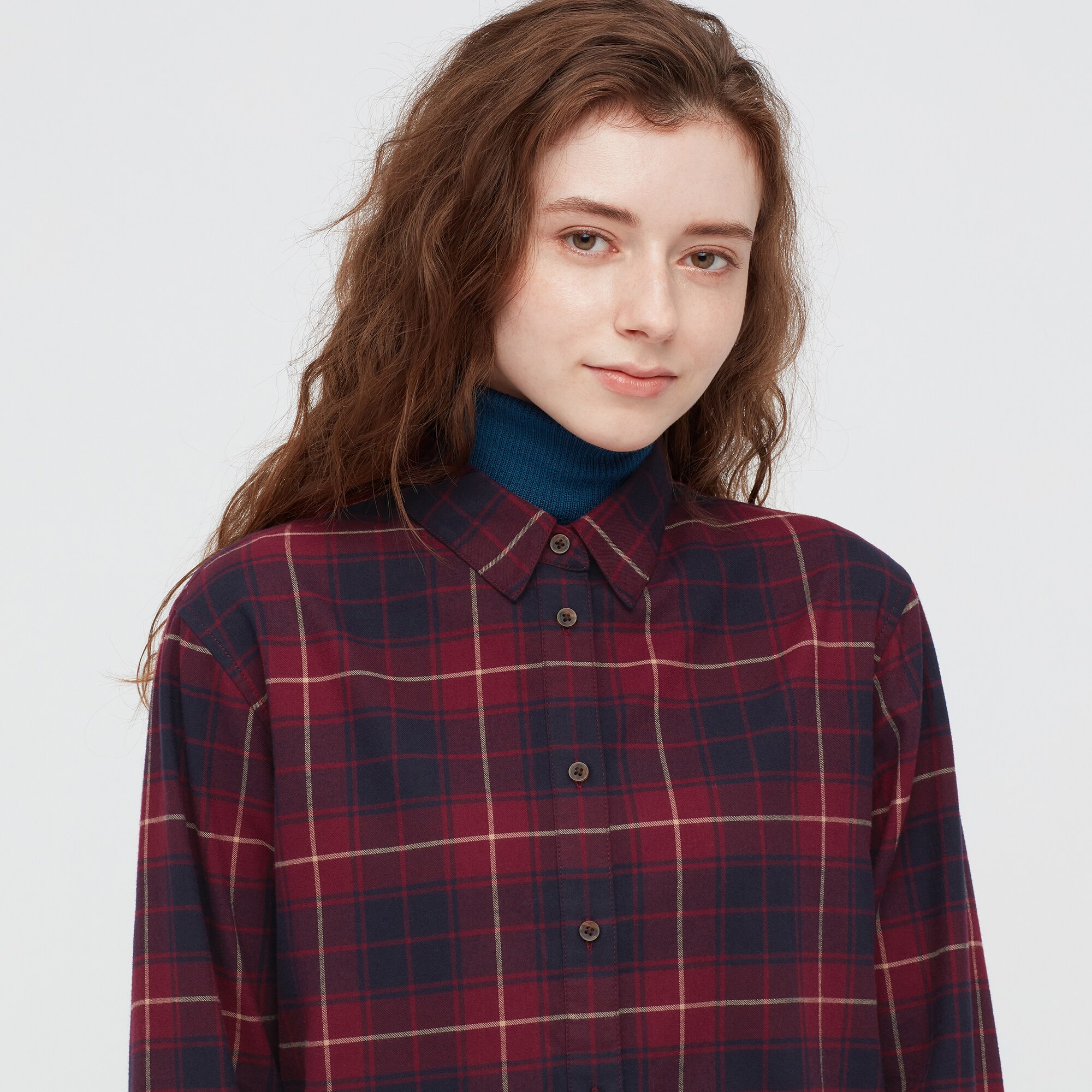 199 Womens Flannel Shirt  Uniqlo  Dealmooncom